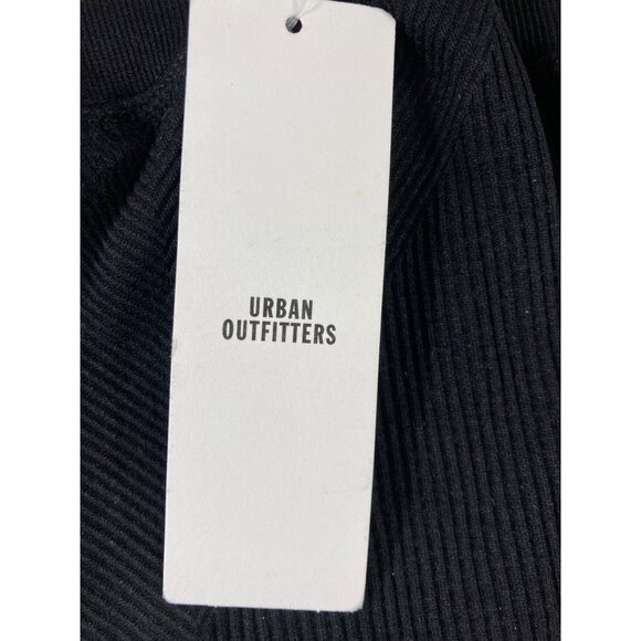 Urban Outfitters Black Ribbed Bodysuit M / L Keyhole Thong Out from Under New - Picture 6 of 11